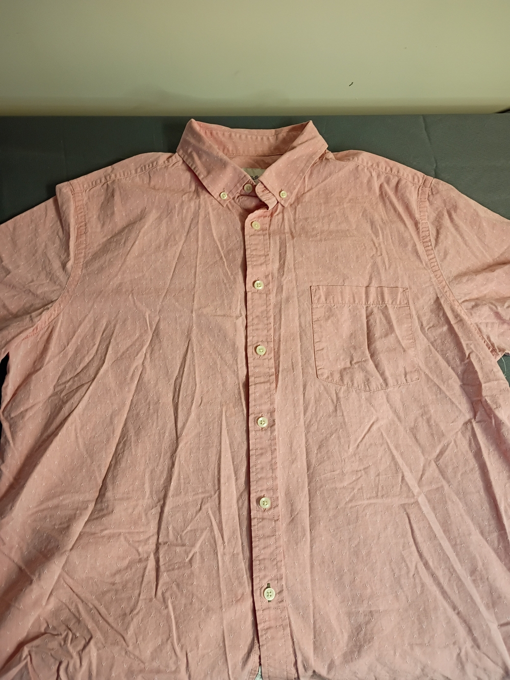 Goodfellow & Co Pink Button-Down Oxford Shirt